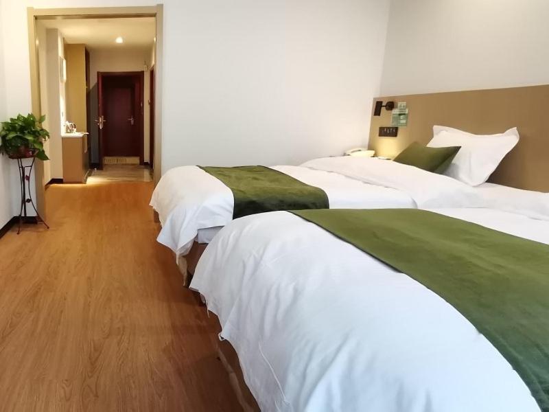 GreenTree Inn Anhui Hefei Mengcheng Road Beierhuan Express Hotel Exterior foto