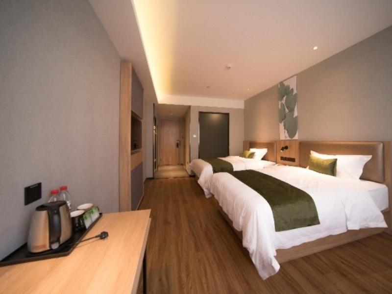 GreenTree Inn Anhui Hefei Mengcheng Road Beierhuan Express Hotel Exterior foto