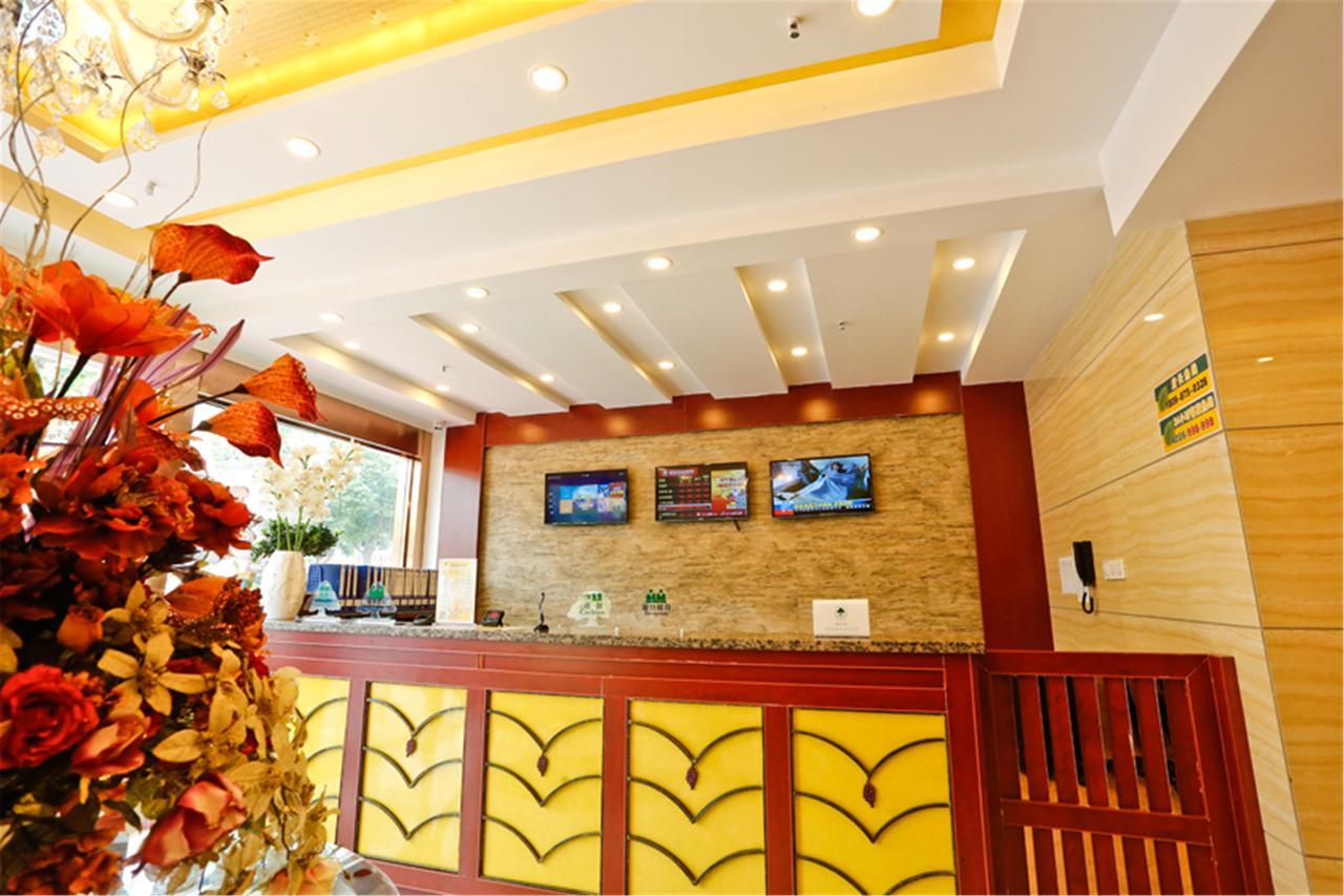 GreenTree Inn Anhui Hefei Mengcheng Road Beierhuan Express Hotel Exterior foto