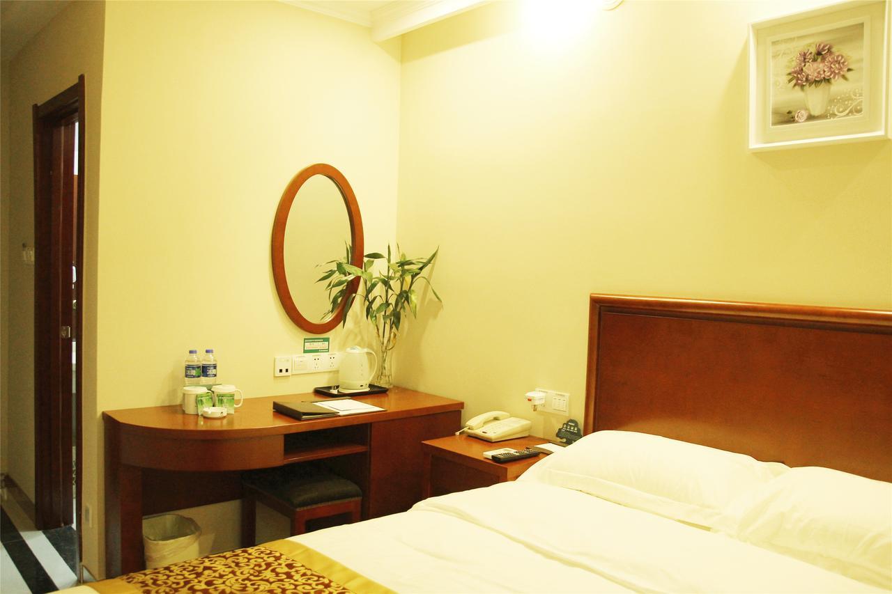 GreenTree Inn Anhui Hefei Mengcheng Road Beierhuan Express Hotel Exterior foto