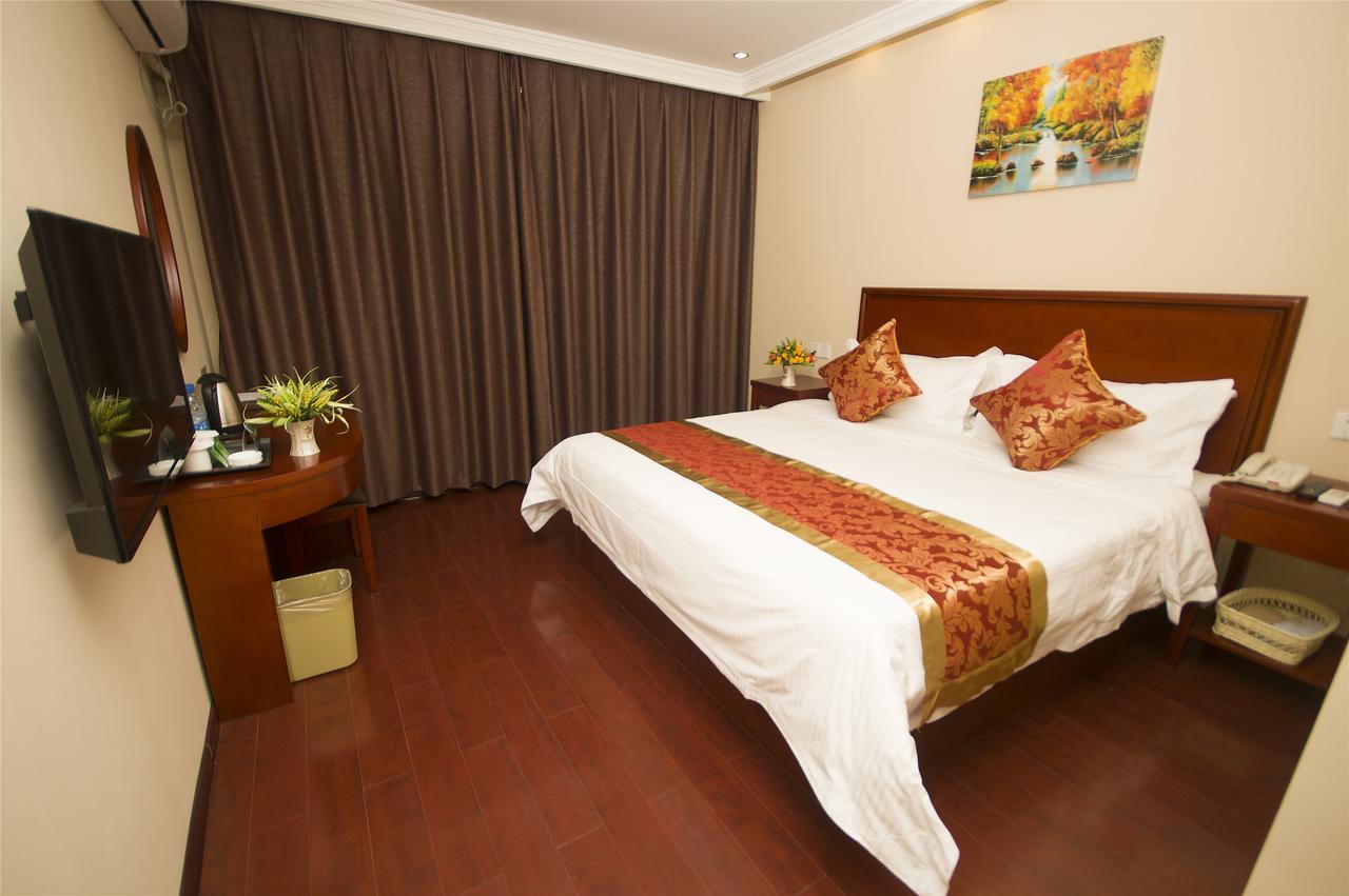 GreenTree Inn Anhui Hefei Mengcheng Road Beierhuan Express Hotel Exterior foto