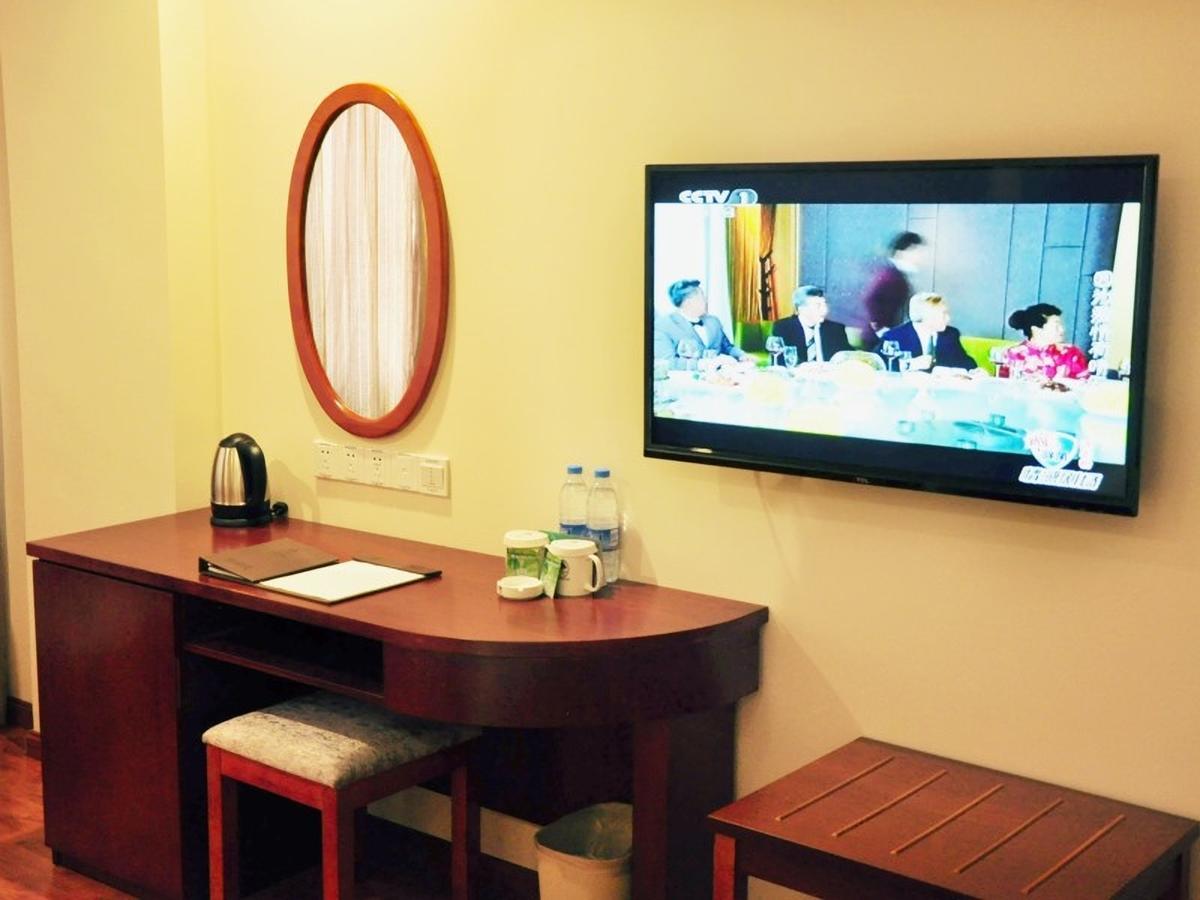 GreenTree Inn Anhui Hefei Mengcheng Road Beierhuan Express Hotel Exterior foto